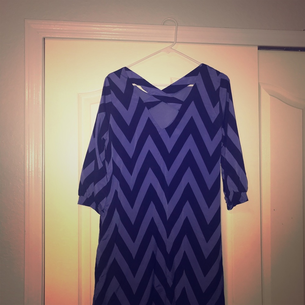 Francescas chevron striped dress